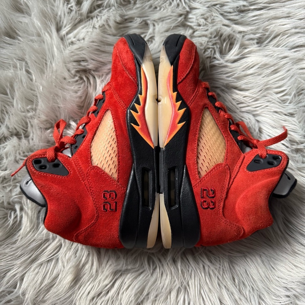 NIKE Air Jordan 5 Retro Dunk on Mars Size 9 Women and Size 7.5 Men - Picture 5 of 11